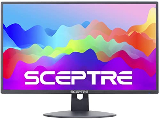 Sceptre 20" 1600 x 900 75Hz LED Monitor 2x HDMI VGA Built-in Speakers, sRGB 99% Machine Black (E209W-16003RT series) - 20" 75Hz Wide Viewing Angle - Monitor