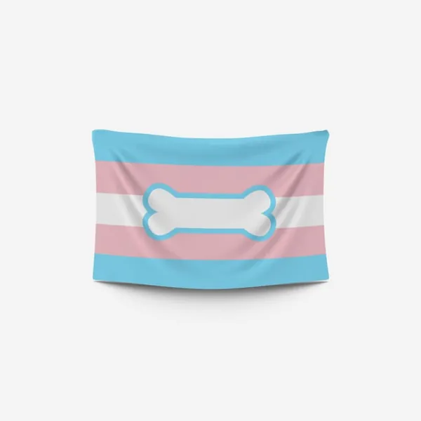 Trans Pup Pride Flag