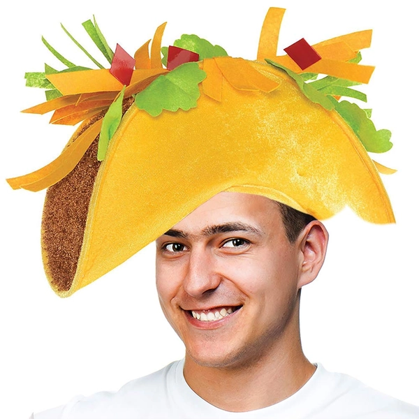 Tigerdoe Taco Costume Hat - Sombrero Headbands - Food Costumes - Costume Party Hat- Cinco De Mayo Hats - Fiesta Party