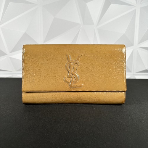 Yves Saint Laurent Clutch in Beige