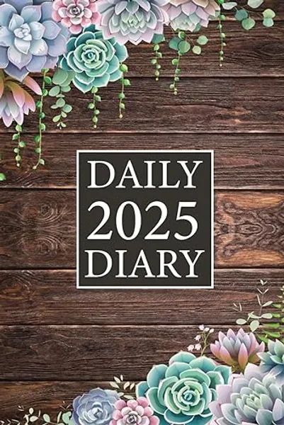 2025 Daily Diary One Page Per Day: Fully Line And Dated Journal