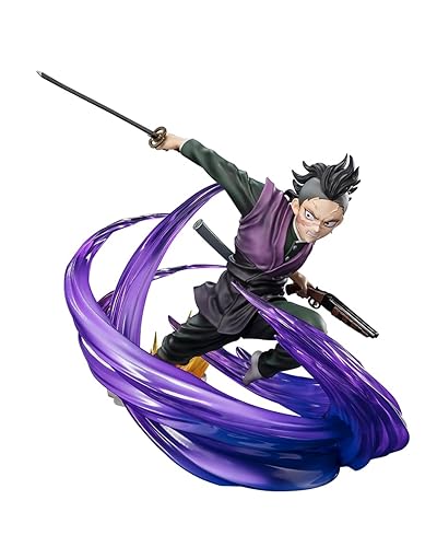 TAMASHII NATIONS - Demons Slayer: Kimetsu no Yaiba - Genya Shinazugawa, Bandai Spirits FiguartsZERO Collectible Figure - Technique - Genya Shinazugawa