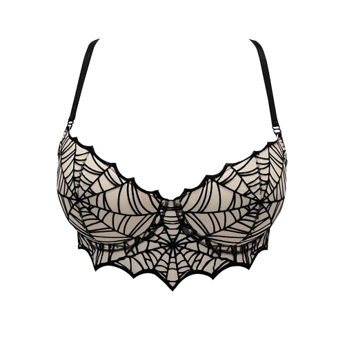 RTO - PADDED SPIDERWEB UNDERWIRED BRA | 4 (32DD(E) / 34D / 36C / 38B / 40A)