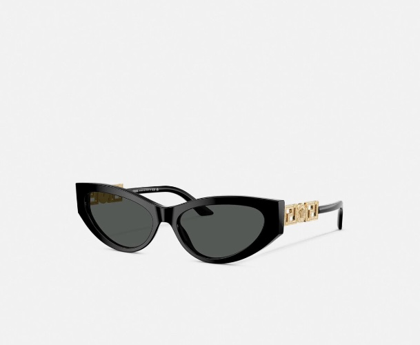 GRECA STRASS CAT-EYE SUNGLASSES