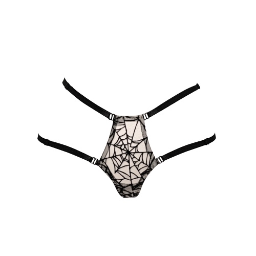 RTO - SPIDERWEB ELASTICATED THONG | S