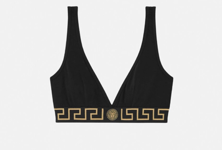 GRECA BORDER TRIANGLE BRALETTE