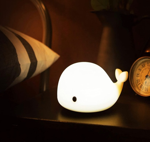 Cute Whale Night Light 
