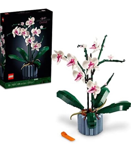 LEGO Icons Orchid 10311 Building Set for Adults (608 Pieces) - 
