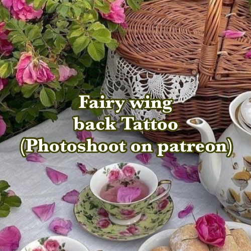 Fairy Wing Back Tattoo