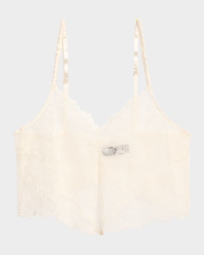 Cropped Chantilly Lace Cami