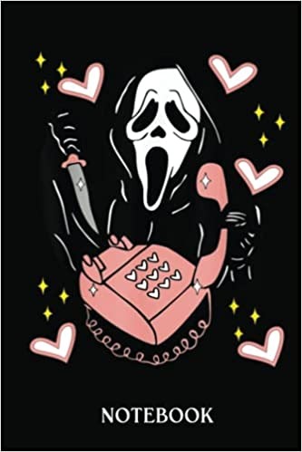 Halloween Notebook: Ghostface Calling Halloween Funny And Scream You Hang Up - Paperback, October 7, 2021