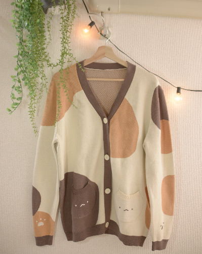 Calico cardigan - 4XL