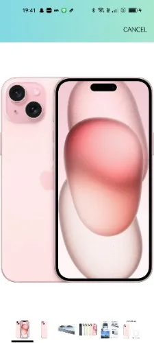 Apple iPhone 15 Plus (128 GB) - Pink : Amazon.in