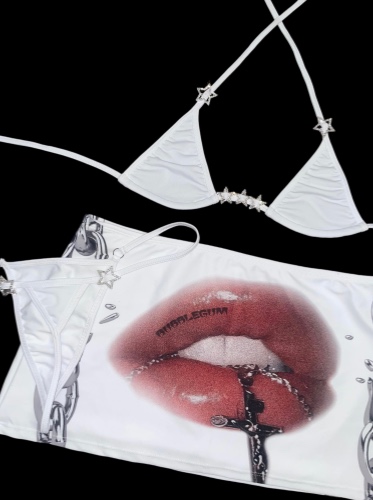 Lips of an angel miniskirt set | Small/medium