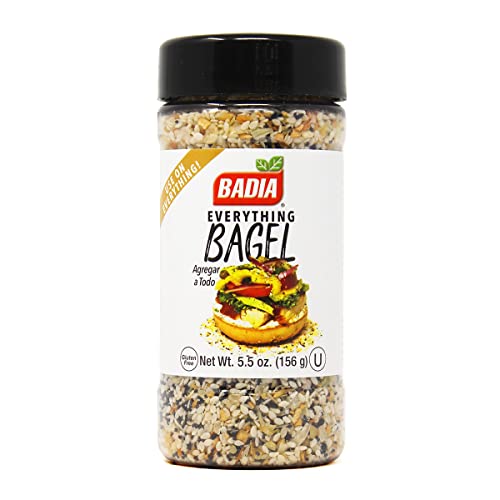 Badia Everything Bagel Seasoning - (5.5 oz) 156g - 156 g (Pack of 1)