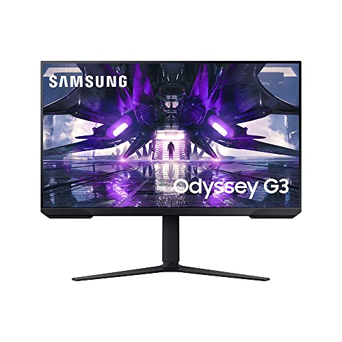 SAMSUNG 32" Odyssey G32A FHD 1ms 165Hz Gaming Monitor with Eye Saver Mode, Free-Sync Premium, Height Adjustable Screen for Gamer Comfort, VESA Mount Capability (LS32AG320NNXZA) - LS32AG320NNXZA - 32 Inch