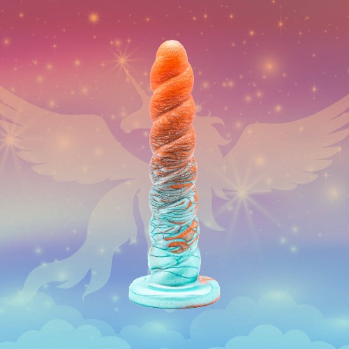 Horny Unicorn Dildo - Add Suction Cup / Medium 00-50