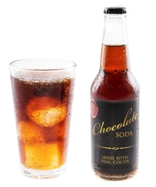 Chocolate Soda: A delicious carbonated drink made with real cocoa!