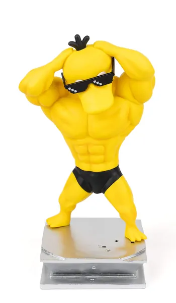 Anime Action Figure Buff Psyduck Figure Statue Figurine Bodybuilding Series Collection Birthday Gifts PVC 7 " - Psyduck