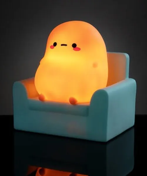 Couch Potato Light: An adorable ambient light styled like a TV-watching spud.