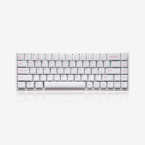 CERAMIC KEYCAP SET V2 | White/Pink / With Legends