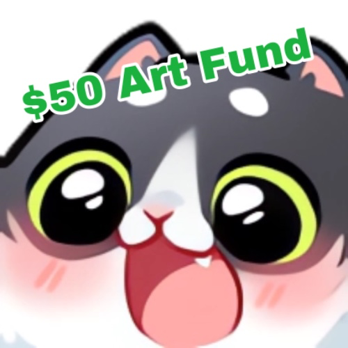 ୨୧ $50 art fund ୨୧