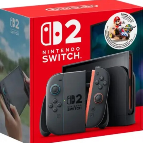 Nintendo Switch 2 + Mario Kart World Bundle - Nintendo Switch 2