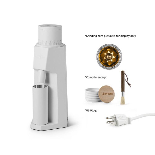MHW-3BOMBER Sniper Electric Coffee Grinder | White / US