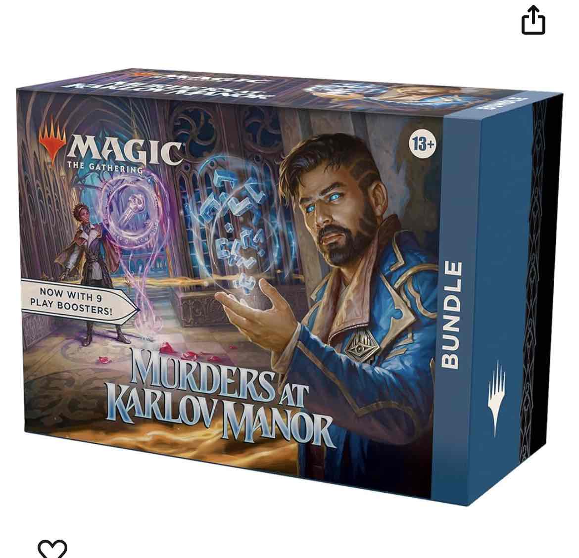 Magic: The Gathering Murders at Karlov Manor Commander Deck - Deadly Disguise (100-Card Deck, 2-Card Collector Booster Sample Pack + Accessories) (English Version)