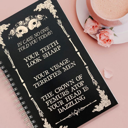 "In Case No One Told You Today" Spiralbound Notebook