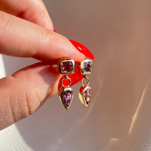 Spinel Earrings
