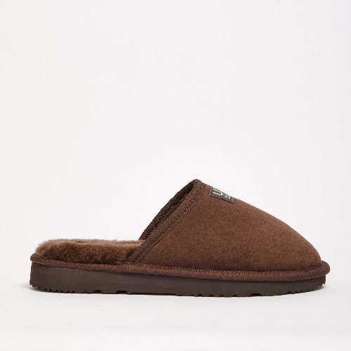 Women's Classic Slipper Natural | Chocolate