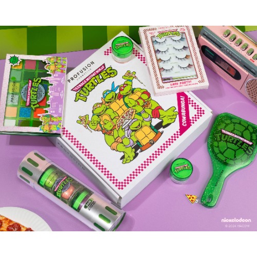 TMNT Bundle Set with Box Profusion Cosmetics 