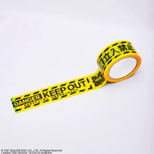 FINAL FANTASY VII KEEP OUT Tape: Shinra