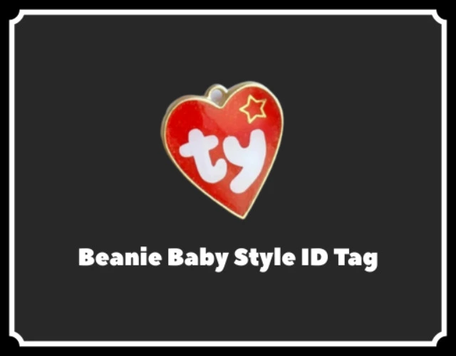 Beanie Baby Style ID Tag