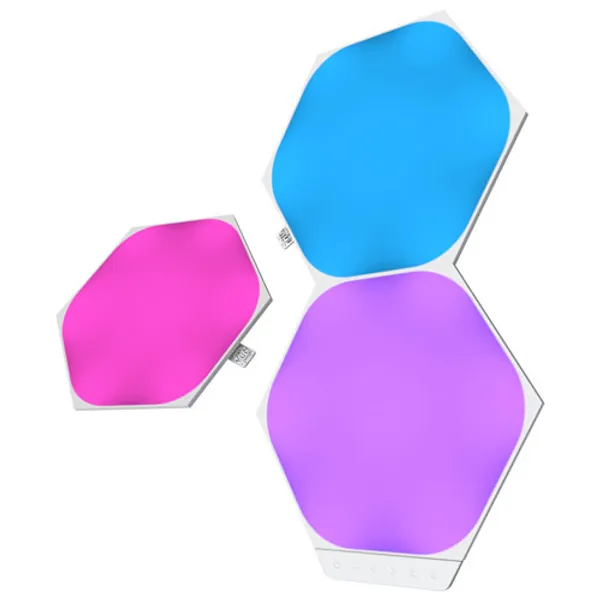 Nanoleaf Shapes Hexagon Light Panels - Expansion Kit - 3 Panels | Best Buy Canada