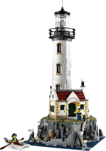 Motorized Lighthouse  21335 | Ideas | Buy online at the Official LEGO® Shop CA 
