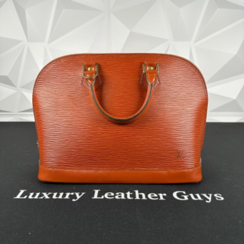 Louis Vuitton Brown Epi Alma PM (MI1916)