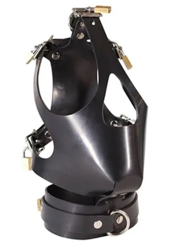 Heavy Rubber Locking Muzzle