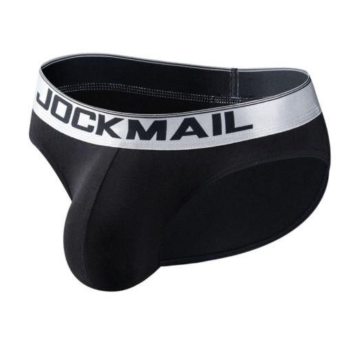 JOCKMAIL - Calzoncillos de algodón para hombre, cómodos y transpirables, para hombre - XL - 397black