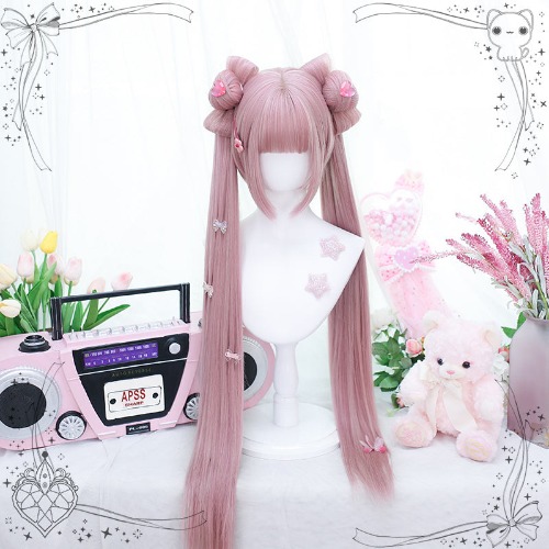"Sailor Moon" Ponytail Wigs | Pink