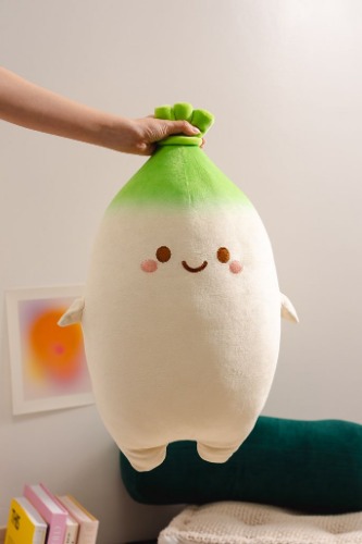 Midori Daikon Mochi Plush (Preorder) | Default Title