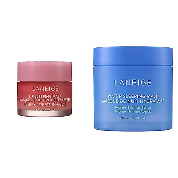 LANEIGE Lip Sleeping Mask: Nourish, Hydrate, Vitamin C, Murumuru & Shea Butter, Antioxidants, Flaky, Dry Lips