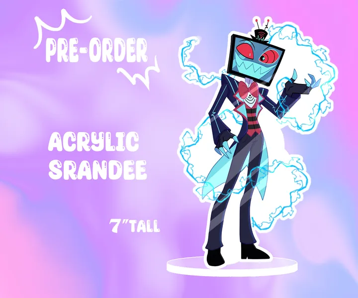 Acrylic stand hotel vox preorder