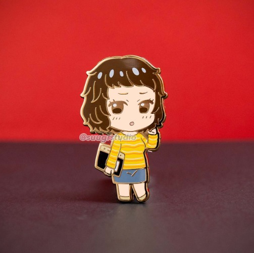 P5 Kawakami "The Temperance" Hard Enamel Pin - [A Grade] / Locking Clasp