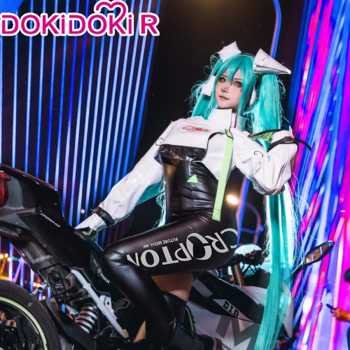 DokiDoki-R VOCALOID Hatsune Miku Cosplay Racing Suits Cosplay Costume | M-PRESALE