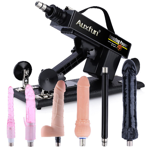 Automatic Sex Machine Sex Toys,Thrusting Machines for Men Women,Love Machine Device Gun with 6 Attachments - 10 Piece Set