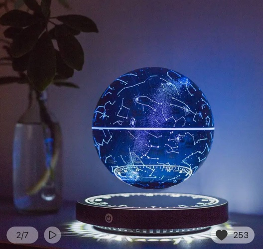  Levitating Lamp Magnetic 