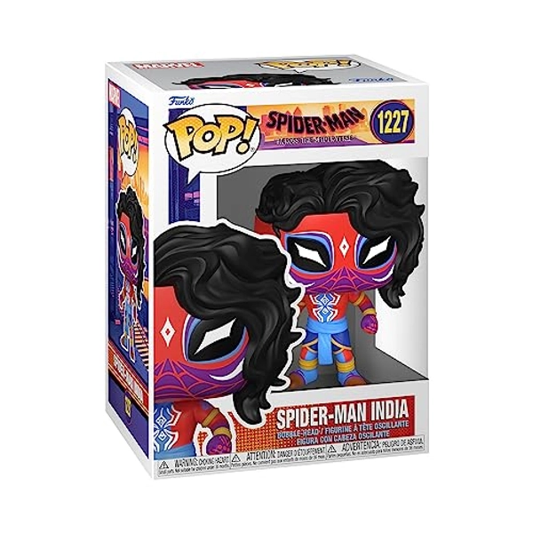 Funko Pop! Spider-Man India, Multicolor, Modern Style, 10cm