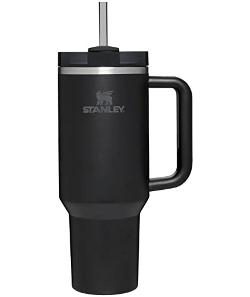 STANLEY Quencher H2.0 FlowState Tumbler 30oz (Black), 5.43'' x 11''